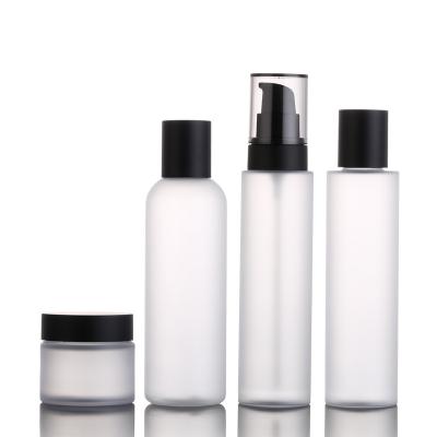 China BEAUTY PACKAGING hot sale 50g 150ml 190ml frosted plastic spray lotion bottle jar wholesale for sale