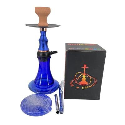 China 2023 Europe New Design Luxury Glass Shisha Smoking Hookah Hot Sale Factory for sale