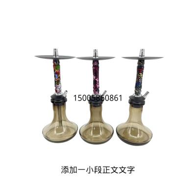 China 2023 Europe New Design Luxury Glass Shisha Smoking Hookah Hot Sale Factory for sale