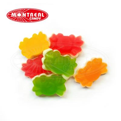 China Gummy natural sweet candy with crab shape for sale