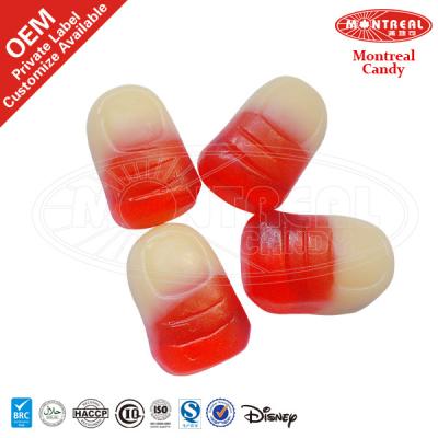 China Natural Finger Shaped Halloween Gummy Candy for sale