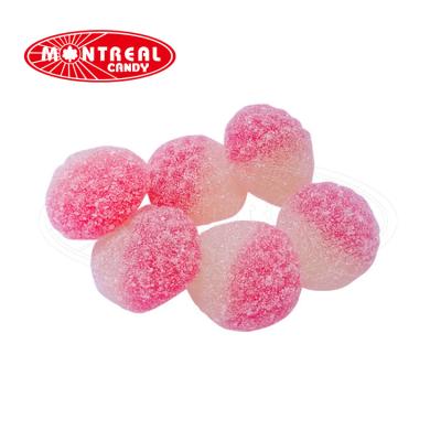 China Natural fruit chewy candy with coated sour for sale