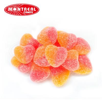 China Natural Custom Halal Vitamins Peach Flavor Bag Pack Gummy Candy for sale