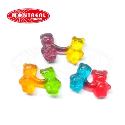 China Natural soft gummy bear gummy candy with sweetie for sale