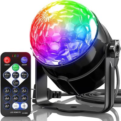 China Warehouse Mini Night Club DJ Party Mini RGB Wedding Stage LED Strobe Light Music LED Projector Lamp Disco Laser Lighting Star for sale