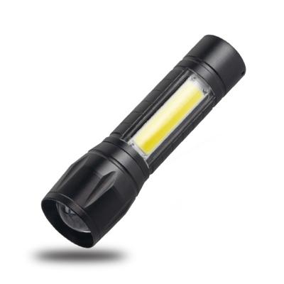 China Portable Outdoor Camping Use Boom XPE COB LED Light USB Rechargeable Led COB Rechargeable Led Flashlight With Gift Box Mini LED Flashlight for sale