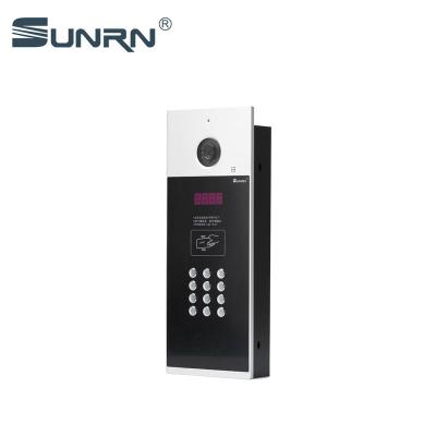 China Outdoor Aluminum Alloy Door Phone Station With 12 Buttons For Multi Apartment for sale