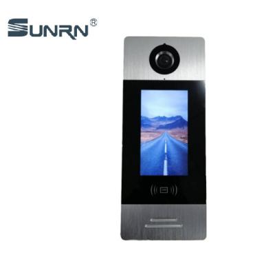 China Waterproof / Weatherproof 7 Inch Hot IP Video Door Phone For Apartments Multi Color Buildings for sale