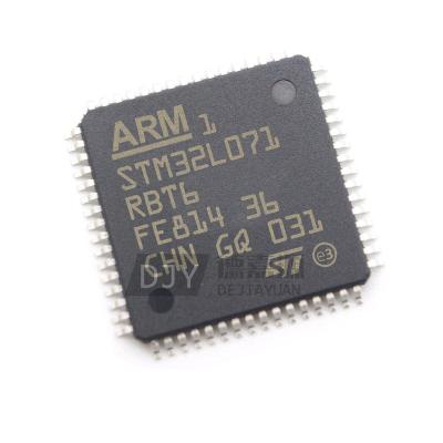 China New Standard Original MICROCONTROLLER RISC Chip MCU Microcontrol IC STM32L071RBT6 LQFP64 Electronic Components for sale