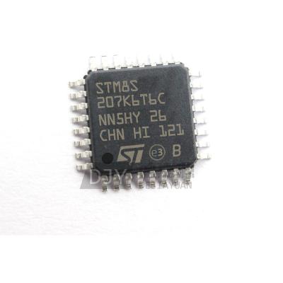 China New Standard Original MICROCONTROLLER RISC Chip MCU Microcontrol IC STM8S207K6T6C LQFP32 Electronic Components for sale