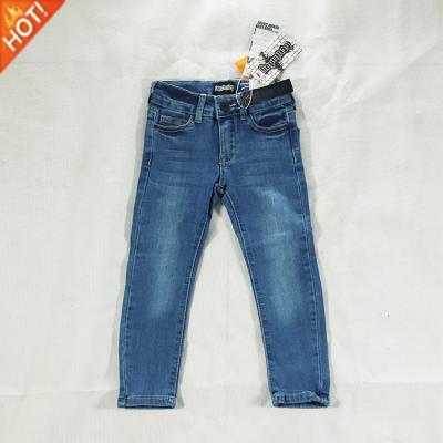 China Factory Wholesale Breathable Clothes Bulk Blue Mens Jeans Kids Clothing Baby Clothes OEM Casual Service MEDIUM Lightweight Solid Top for sale