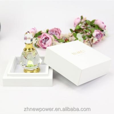 China 2021 Handmade Small Perfume Box Luxury White Perfume Storage Box for sale