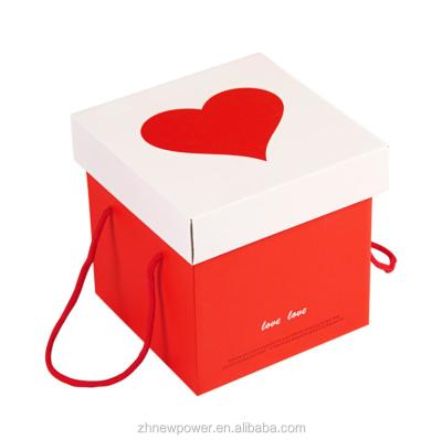 China Fashionable Type Handmade Heart Gift Boxes Packing Gift Boxes Wholesale for sale