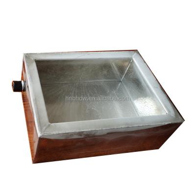 China 150mm Customized Circular Square Liquid Nitrogen Container for Semiconductor Chip Cooling for sale