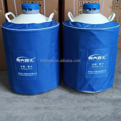 China Medium LN2 Liquid Nitrogen 3L 5L 20L 35L Custom Dewar Container for Cryogenic Plant for sale