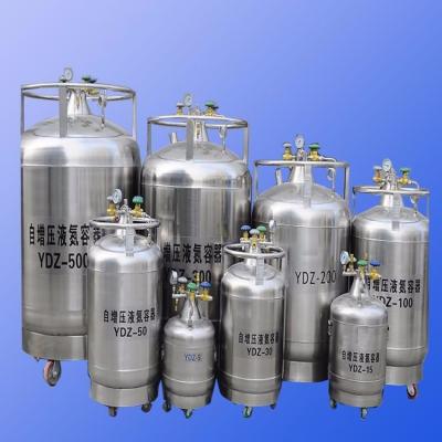 China liquid nitrogen storage tank 500 l cryogenic storage self pressurized container for industry shrink fitting cooling system for sale