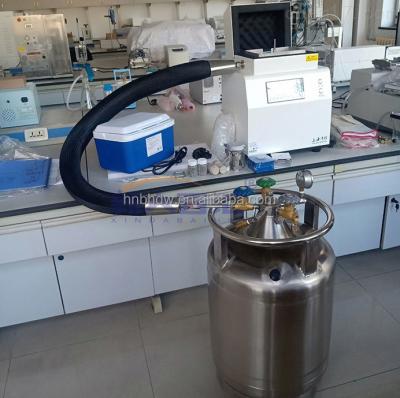 China 130L Low Pressure Liquid Nitrogen Tank for LED Chip Biochemical Analysis Probe Station for sale