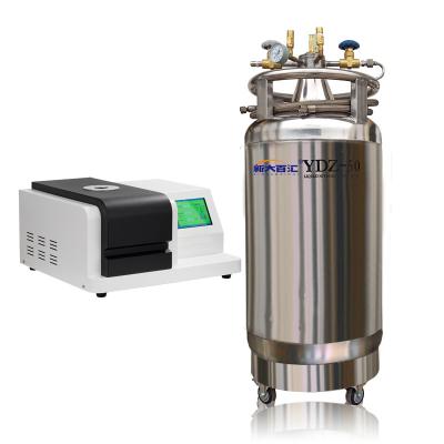 China 200liter self pressurized liquid nitrogen tank for Crystallization experiment/mechanical refrigeration for sale