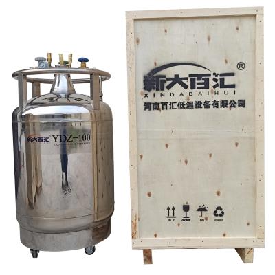 China 111 Self Pressurized Liquid Nitrogen Supply Tank for Low Noise Level Detector Cooling for sale