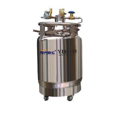 China YDZ-30 Liquid Nitrogen Stainless Steel Tank The Ultimate Chemical Storage Solution for sale