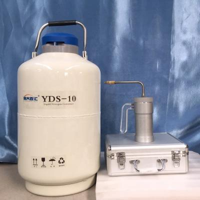 China 300ml Liquid Nitrogen Spray Cryo Gun for Gray 10 Oz. Nitrogen Tank Frozen Treatment for sale