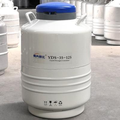 China Big mouth  liquid nitrogen container YDS 30 210 for car aircraft aviation reamed hole bolts cold assembly freezing for sale