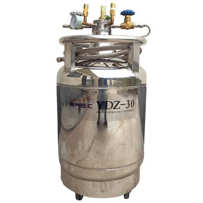 China Low-temperature grinder with liquid nitrogen cold source YDZ-30 self-pressurized liquid nitrogen cylinder for cryomill for sale