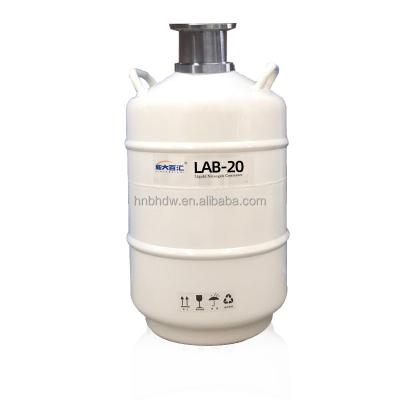 China laboratory device matching LAB20/30 KF50 interface mouth dewar liquid nitrogen tank for analysis experiment temperature control for sale