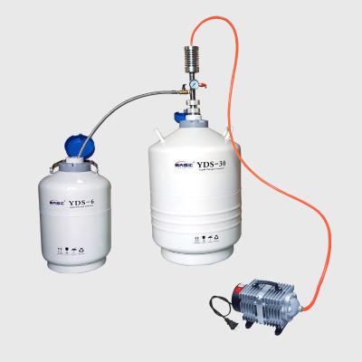 China LN2 Foot Operated Pump Small Nitrogen Dispenser for Liquid Nitrogen Distribution Series for sale