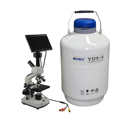 China 6L Nitrogen Storage Tank for Veterinary Artificial Insemination and Cell Preservation for sale