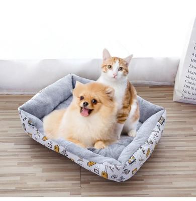 China Sustainable Factory Wholesale Pet Plush Bed Reliable Quality for sale