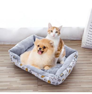 China High Quality Viable Washable Pet Plush Bed In China for sale