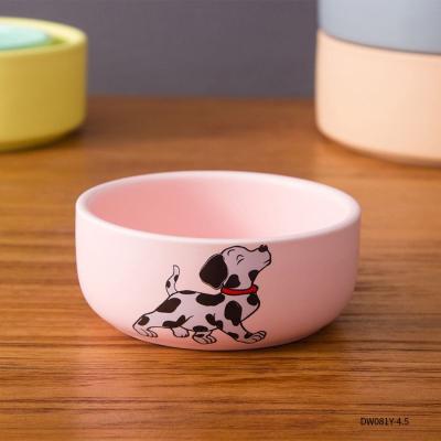 China China Factory Wholesale Pet Small Animals Ceramic Metal Double Square Ceramic Bowls for sale