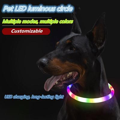 China Hot Selling Lights Led Dog Collar Pet Supplies In China for sale