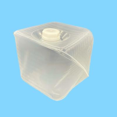 China Customizable liquids cubitainer 10L lab reagents container medical grade collapsible plastic bucket packaging packaging for sale