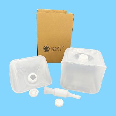 China Medical 7.5L Liquids Packing Cubitainer / Collapsible Lightweight Leakproof Plastic Food Container For Liquids for sale