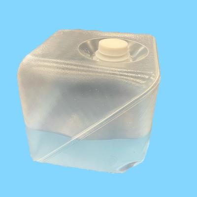 China Packing Liquids 5L Foldable Plastic LDPE Cubitainer Medical Grade In Vitro Diagnostic Reagents Packaging Lab Medical Supplies for sale