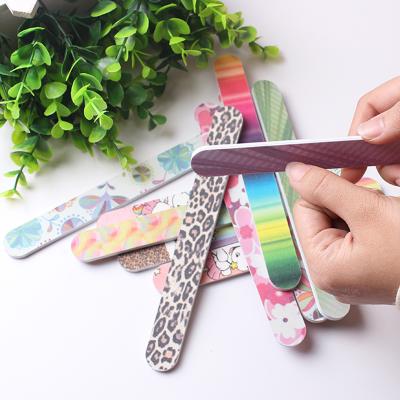 China Beauty Care Custom Printed EVA Nail File Personalized Nail Emery Board Paper File Folder for sale