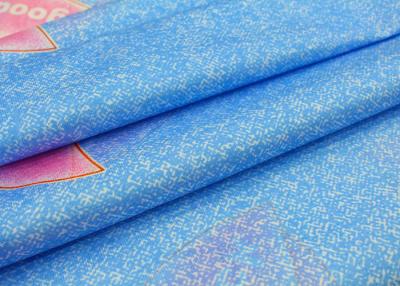 China Anti - Static Mattress Quilting Fabric 100 Polyester Warp Knitted Cloth Color Printing for sale