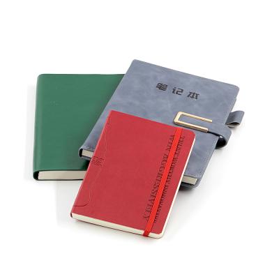 China Biodegradable Custom Notepad With Your Own Logo Calendar Notebook A5 PU Leather Wholesale Planners And Organizeds for sale