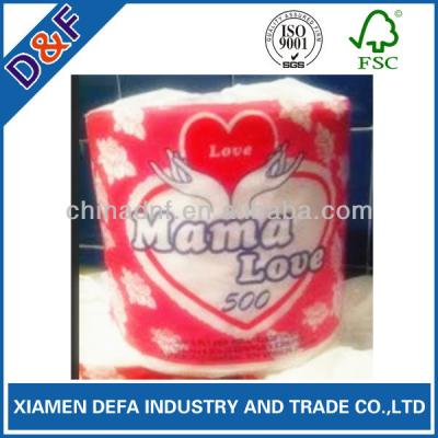 China Virgin Wood Pulp Recycled Mom Love Toilet Paper for sale