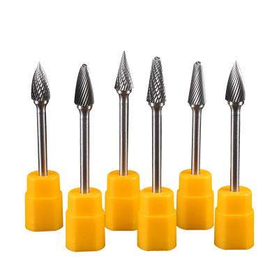 China For Carbide Rotary Grinding Polishing Chamfering Shank Cut Tools Hot Manufacturer Tungsten Carbide Product Long Shank for sale