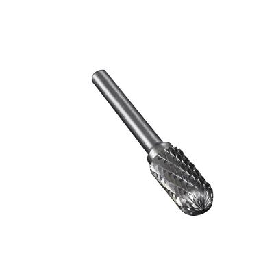 China Shape C Carbide Burr Grinding Head CX1225M06 Rotary Electric Grinding Machine Burr Milling Cutter Fit For Carbide for sale