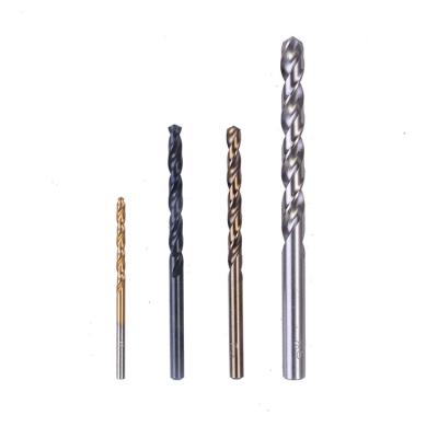 China For Metal Drilling Bits HSS Fully Ground Straight Shank Twist Drill Bits For Stainless Steel for sale