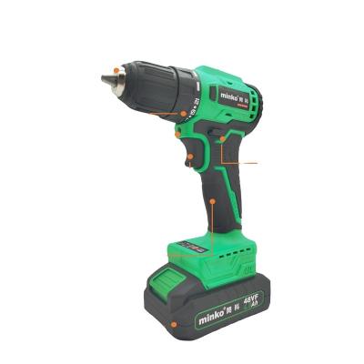 China Electric Toolsdrill MKDZ48-2 Impact 18V Lithium Battery Cordless Diy Cordless Rechargeable Power Drill for sale