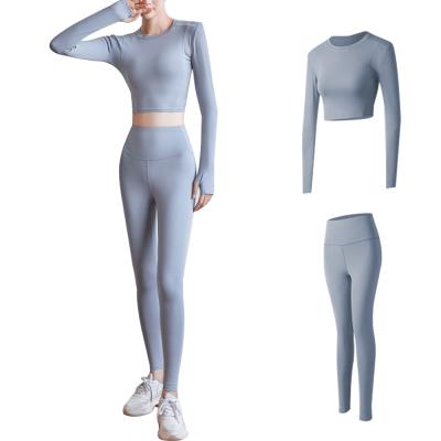 China Wholesale Active Yoga Pants OEM Wear Yoga Pants Fitness Anti-Static Clothing And Sports Bra Women High Print Yoga Set for sale