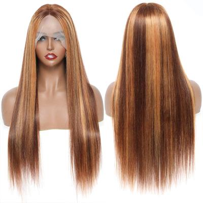 China 150% 180% HD Water Wave Color Straight Natural Transparent Lace Hair Human Hair Wigs for sale