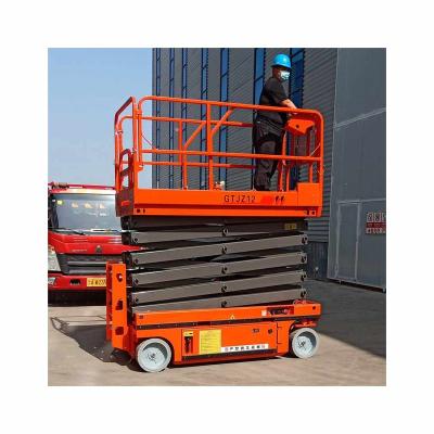 China Suitable Good Quality Hotels Price Self Propelled Scissor Lift Vertical Work Platform Lifts for sale