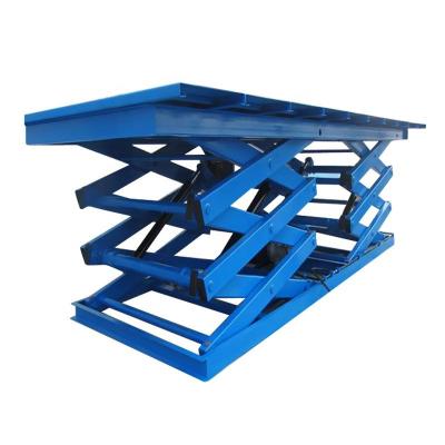 China Easy Operation Safety Convenience The Fine Quality Vertical Lift Table Scissor Lift Table Movable 2 Ton Pallet Table Pusher for sale