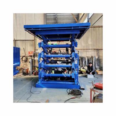 China Safety Easy Convenience Operation Fixed Scissor Lift Powered Fixed Electric Scissor Lift Design Folding Fixed Scissor Lift for sale